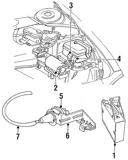 Cruise Control System for 1994 Dodge Intrepid #0