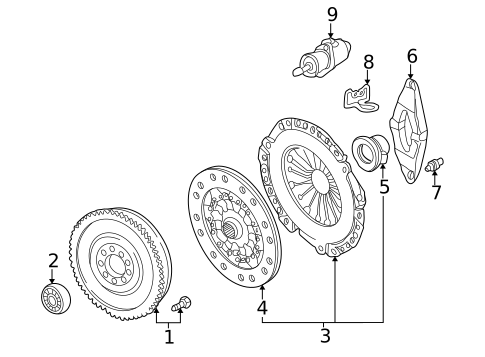Clutch Plates for 1997 BMW 540i #0