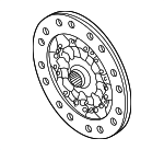 21217526588 - : Clutch Disc for BMW: 325Ci, 325i, 325xi, 330Ci, 330i, 330xi, 528i, 530i, M3, X5, Z3 Image