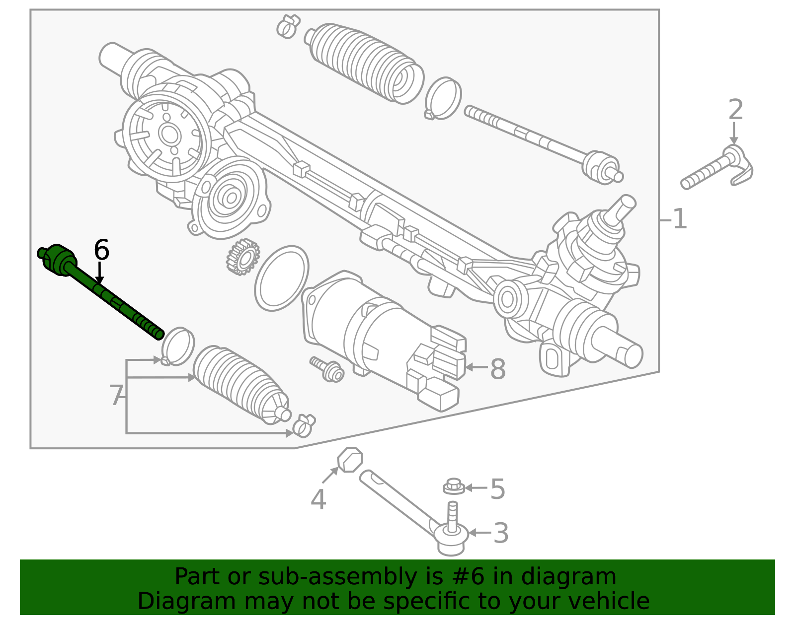 森羅パーツ KR9P-32-240 - Inner Tie Rod - 2024-2025 Mazda | Mazda Swag