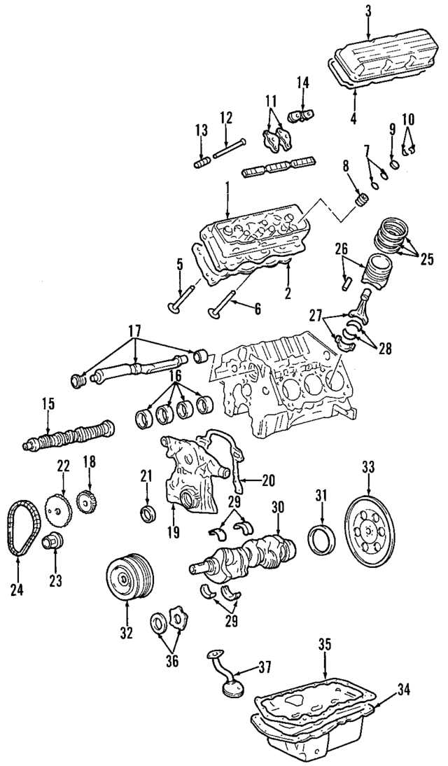 17122490 - Engine: Valve Lifters for GM Image