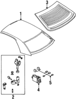 4A0941503F01C - Body: Switch for Audi Image