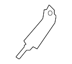 171190P180 - : 2017-2024 Toyota - Exhaust Manifold Stay for Toyota: Avalon, Camry, Highlander, Sienna Image