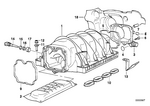 11611729528 - Engine: Intake Manifold for BMW Image
