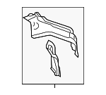 51572FJ1209P - : Upper Panel for Subaru: Crosstrek, Impreza, XV Crosstrek Image