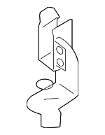 3925123521 - Electrical: Knock Sensor Bracket for Kia Image