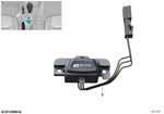 61319327897 - Vehicle Electrical System: Button for Edrive for BMW Image