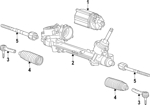 Steering Gear & Linkage for 2019 Buick LaCrosse #1