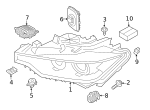 7146978618 - Electrical: Headlamp Screw for BMW Image