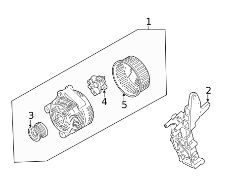 Alternator for 2006 Volvo S60 #0