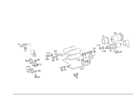 Fuel Pump Package for 1993 Mercedes-Benz 400E #1
