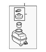 472200E060 - Body: Reservoir Assembly for Toyota: Highlander, Sienna Image