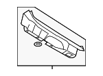 1K0825671T - Exhaust: Shield for Volkswagen Image