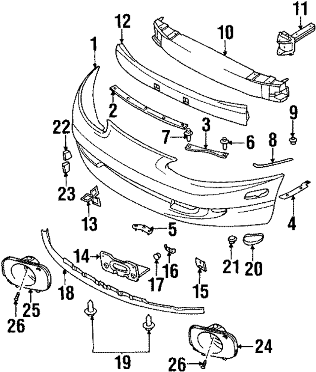 MB914136 - Body: Mount Plate for Mitsubishi: Eclipse Image