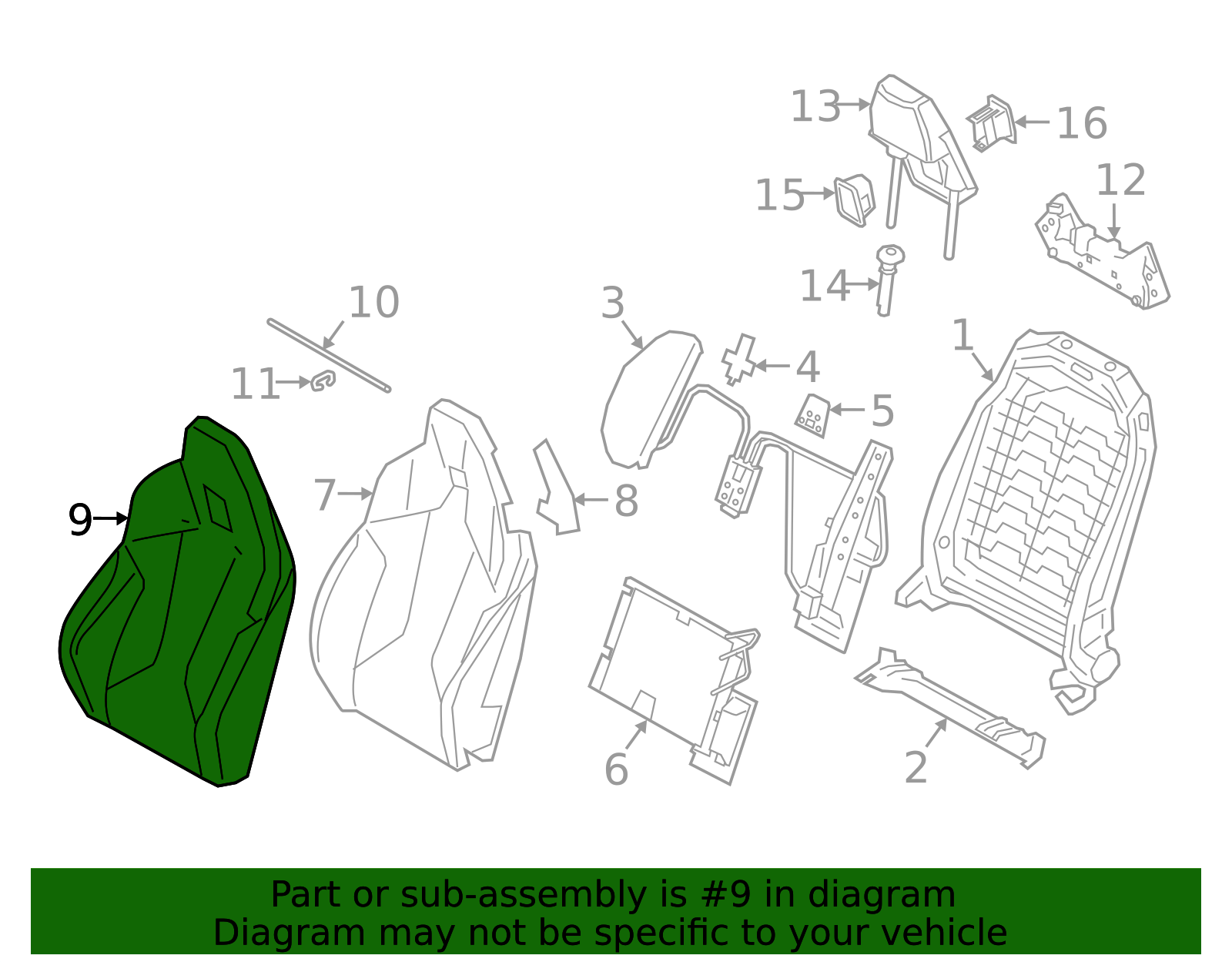 Seat Cover - BMW (52-10-6-998-578)