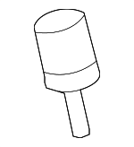 4389910AB - Body: Overslam Bumper for Chrysler: 200, Sebring | Dodge: Avenger Image