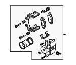 1722281 - Brakes: ACDelcoâ„¢ Caliper for Chevrolet: Aveo, Aveo5 | Pontiac: G3 Image
