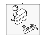 585102T200 - Body: Master Cylinder for Kia: Optima Image