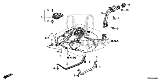 Fuel Filler Pipe (KA/KC/KL) for 2012 Honda Civic #0