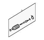 48521EG028 - : Inner Tie Rod for INFINITI: M35, M45 Image