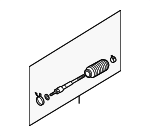 48521EG027 - : Inner Tie Rod for Infiniti Image
