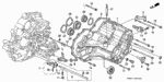 23540P4RA00 - Transmission - Automatic: HOLDER, REVERSE IDLE for Honda Image