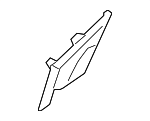 876502W0004X - Body: Door Mirror Trim Ring for Hyundai Image