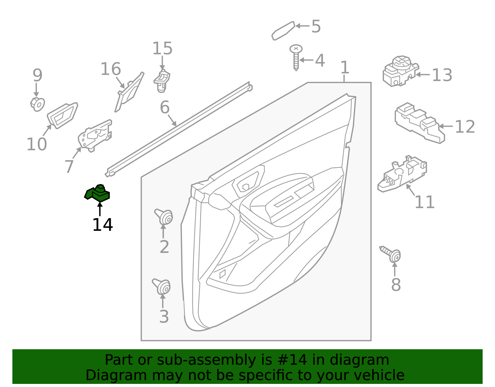 2013-2016 Hyundai Fuel Filler Door Switch 93555-2W000-RJ5 | AutoNation ...
