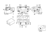 64116908979 - Heater and Air Conditioning: Actuator F Fresh Air Flap for BMW Image