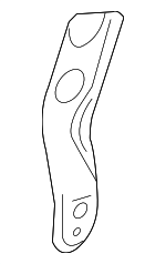 31213494 - Body: Hinge Pillar Lower Bracket for Volvo Image