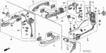 90659170000 - Body/Air Conditioning: CLIP, CABLE (6MM) (WHITE) for Acura Image