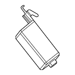 897B076010 - : Tire Pressure Monitoring System (TPMS) Receiver for Lexus: UX200, UX250h Image