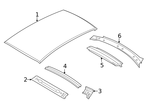 Roof & Components for 2014 BMW 328i #0