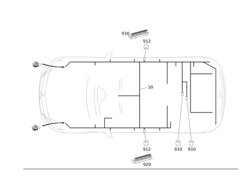 Frame Floor Unit Main Cable Harness for 2015 Mercedes-Benz GLA250 #0