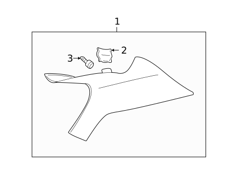 Interior Trim - Quarter Panels for 2001 Pontiac Bonneville #0