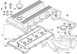 11121247827 - Engine: Cylinder Head Cover for BMW Image