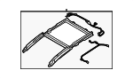81646D9100ED - Body: Sunroof Frame for Kia Image