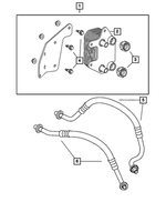 5290014AE - 8.4L Gas; Engine: Engine Oil Cooler for Mopar Image image