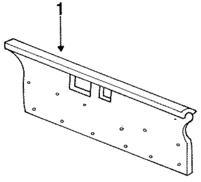 9090017C12 - : Lift Gate Trim for Nissan Image