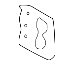 6131516020 - Body: Striker Retainer for Toyota Image