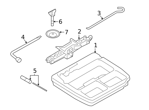 Jack & Components for 2021 Subaru WRX #0