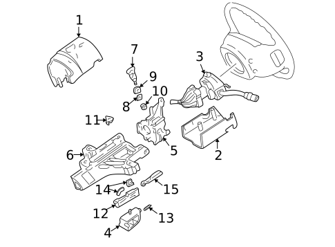 Housing & Components for 2001 Ford Explorer #1