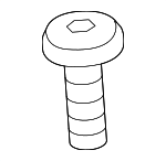 90667SWZ003ZA - Body: Lower Quarter Trim Retainer Clip for Honda: Accord, Clarity, Fit Image