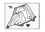 84601T5RA31ZA - Body: Lower Quarter Trim for Honda: Fit Image