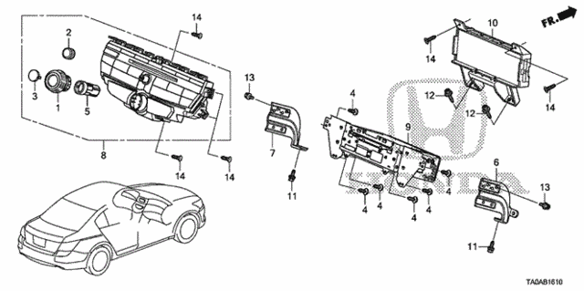 Audio Unit (1CD) for 2012 Honda Accord #0