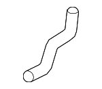 1657238120 - Cooling System: Lower Hose for Lexus: GS460, IS F Image