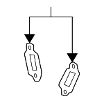 1634138030 - Cooling System: Water Manifold Gasket for Lexus: GS F, GS460, GX460, IS F, IS500, LC500, LS460, LS600h, LX570, RC F Image