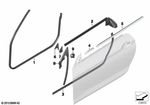 51337221180 - : Seal, Door Seam, Entry, Right for BMW Image