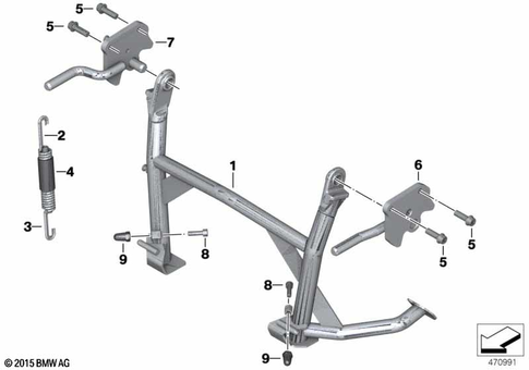 Center Stand for 2019 BMW-Motorrad C 650 GT #0