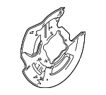 43254TGHA00 - Brakes: Splash Shield for Honda Image